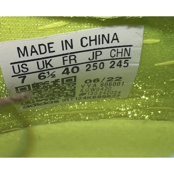 Adidas X Speedportal+ SG GW8420 Elite Aqua Blue Soccer Cleats Size 7 Mens/8 Wmns - Picture 7 of 7